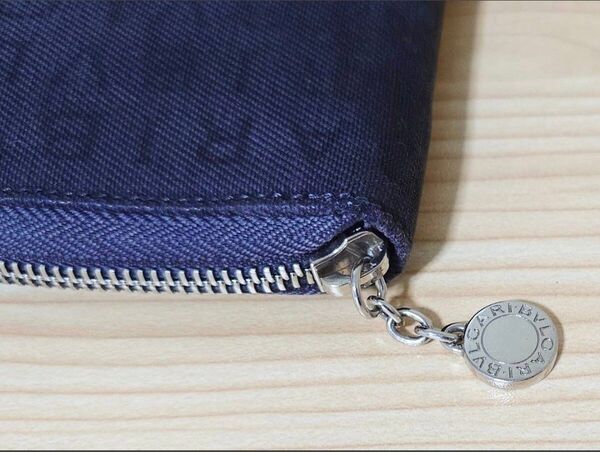 BVLGARI ブルガリ ラウンドファスナー ウォレット 二つ折り 財布 小銭入れあり