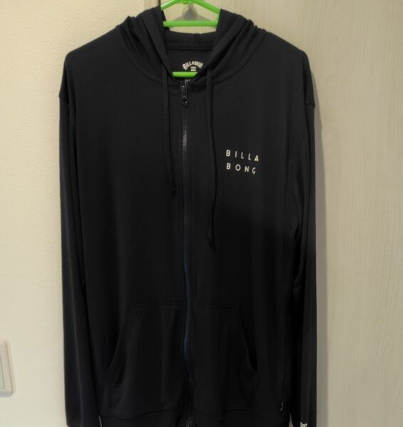 ビラボン 長袖 ラッシュガード 水着 XL ジップアップパーカー BILLABONG ラッシュガード