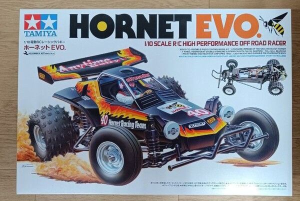 新品未組立品!1/10RC ホーネット EVO. 58742とESC,サーボセット