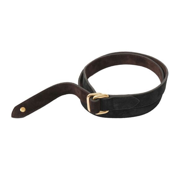 【新品未使用】KAJA REVERSIBLE SUEDE SQUARE RING BELT ベルト