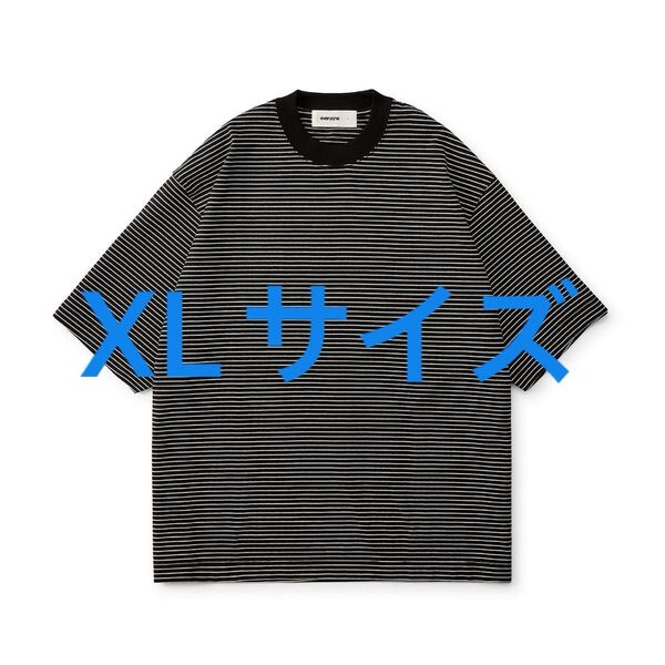 【XLサイズ】everyone border short sleeve tee shirt ボーダー Tシャツ