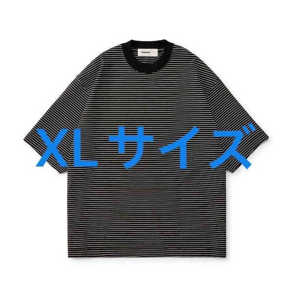 【XLサイズ】everyone border short sleeve tee shirt ボーダー Tシャツ