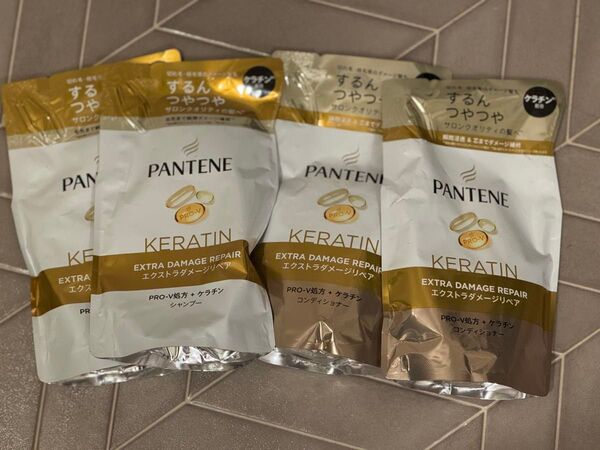 PANTENE エクストラダメージリペア 詰替用シャンプーandトリートメント300ml 2セット
