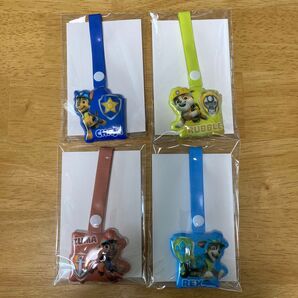パウパトロール ぷにぷにキーホルダー 4個