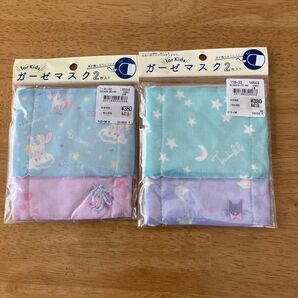 ガーゼマスク 2枚入り 2個セット