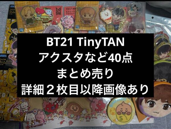BTS BT21 TinyTAN タイニータン アクスタ ラバー まとめ売り
