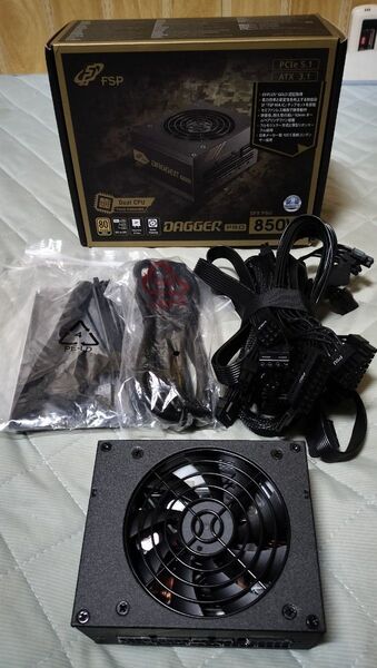 850W GOLD SFX電源 FSP DAGGER PRO ATX3.0(PCIe5.0) 25年4月下旬新品購入