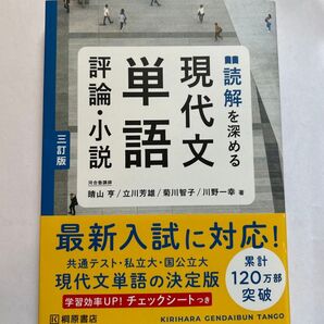 評論・小説 単語 現代文 三訂版 桐原書店