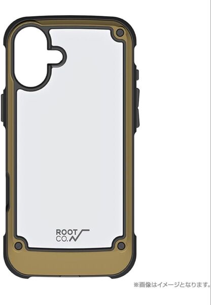 【ROOT CO.】iPhone16Plus専用 GRAVITY Shock Resist Tough & Basic Case.