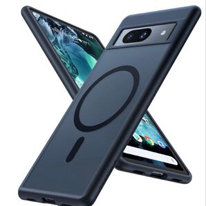 TORRAS Google Pixel 8 pro ケース 半透明 指紋防止 Guardian-Mag Series ブラック