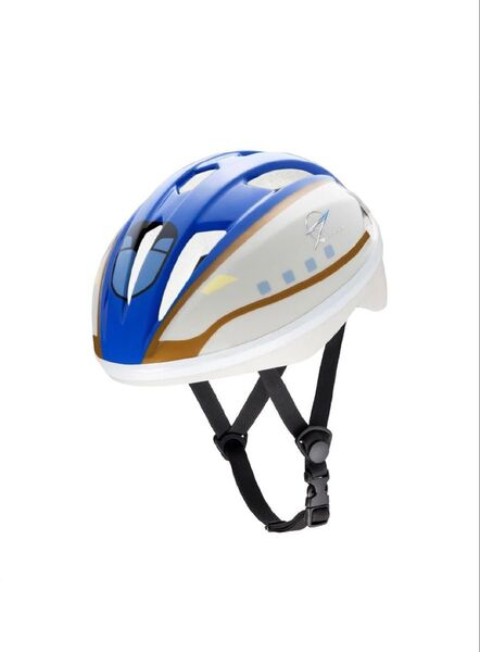 【公式】アイデス キッズヘルメットS 新幹線 SG基準合格 53~57cm 子供用 自転車 ダイヤル調整