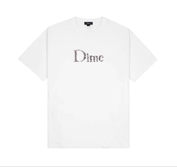 Dime Classic Skull Tシャツ ホワイト M 半袖 TEE