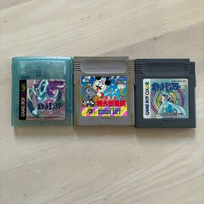 ゲームボーイソフト3本セット ポケットモンスター等