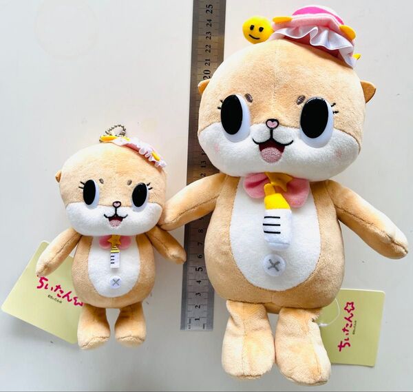 ちぃたん☆ ちいたん ちーたん かめ 亀 ぬいぐるみ セット コツメカワウソの妖精 ボールチェーンマスコット
