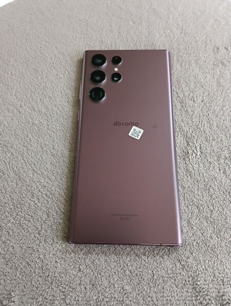 Galaxy S22ULTRA SC-52C docomoSIMフリー 極美品