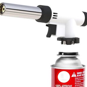 ガスバーナー バーベキュー 炙り調理 パワートーチ アウトドア キャンプ 溶接 BBQ トーチバーナー
