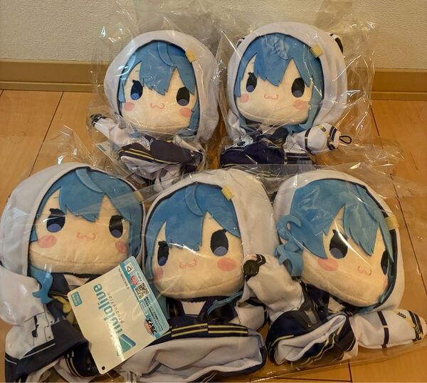 ホロライブ 星街すいせい パペットぬいぐるみ 猫耳フード 5体セット