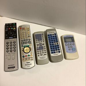 当時物 いろいろな リモコン5点セット ジャンク