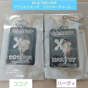 XG IS THIS LOVE アクリルスタンド ブリスターチャーム ハーヴィ ココナ