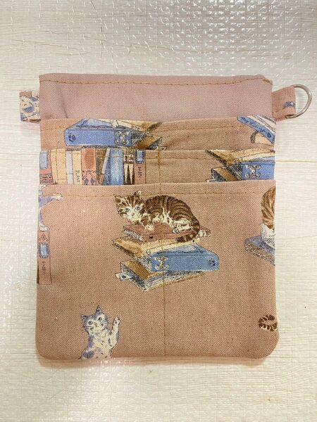 ハンドメイド ナースポーチ ナースポケット バッグインバッグ ミニポーチ ポーチ