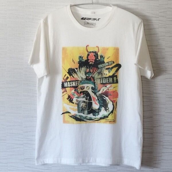 仮面ライダー 45周年記念 GU コラボ Tシャツ 怪人蜘蛛男 Mサイズ