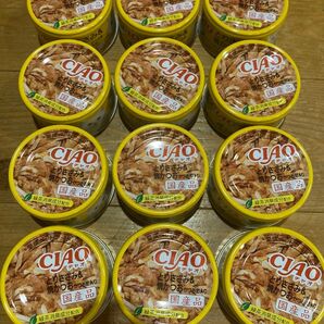 CIAO チャオとりささみ&焼かつお 12缶 まとめ売り