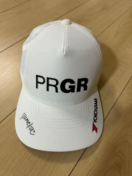 PRGR ホワイトキャップ Yumeka サイン入り