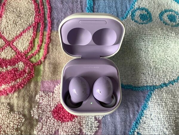 美品 使用回数少ない SAMSUNG Galaxy Buds2 ワイヤレスイヤホン SM-R177 ラベンダー