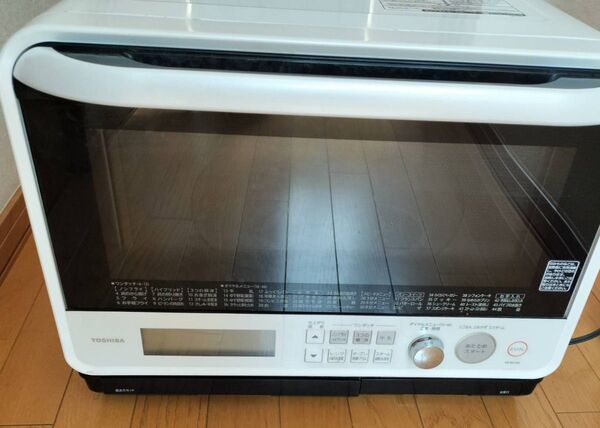 東芝 ER-RD100-W 過熱水蒸気オーブンレンジ 「石窯ドーム」 30L グランホワイト ジャンク品