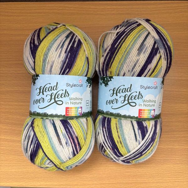 ソックヤーン stylecraft 100g 2玉
