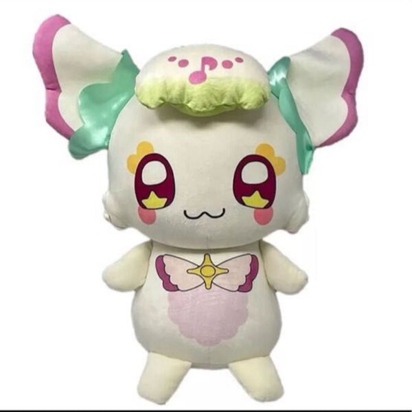 【新品】キミとアイドルプリキュア とっても大きなプリルン ぬいぐるみ 大 BIG 南條愛乃 プリキュアショー