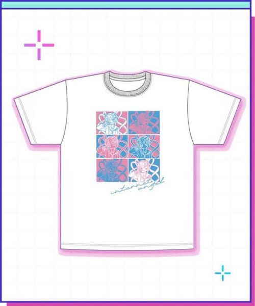 NEEDY GIRL OVERDOSE ニディガ 超てんちゃん 六面相Tシャツ