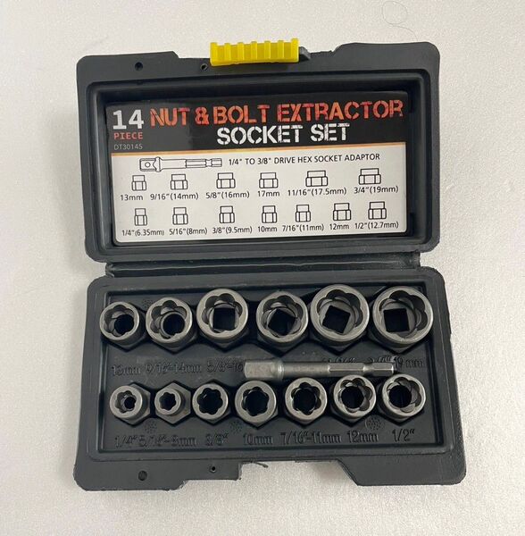 ナットツイスター 14点セット インパクトボルト ナットリムーバー ナット抽出