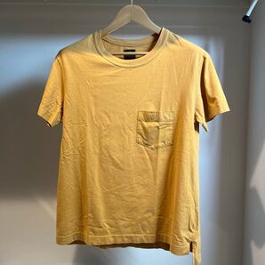 日本製 GYPSY&SONS ポケットTシャツ マスタードイエロー Mサイズ