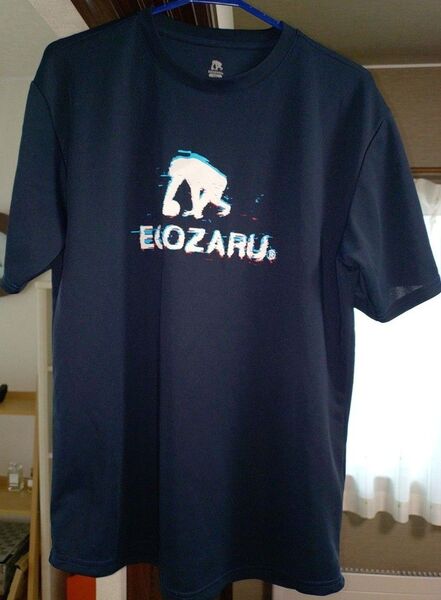 美品 エゴザル EGOZARU バスケ Tシャツ XXL ネイビー 半袖Tシャツ