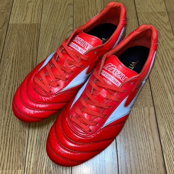 モレリア II JAPAN (P1GA200160)ミズノ MIZUNO 26.0cm サッカー 美品 限定品 中古品