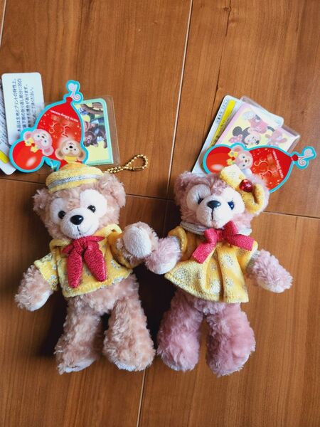 ディズニーシーダッフィーシェリーメイぬいぐるみバッチ30周年 TDS
