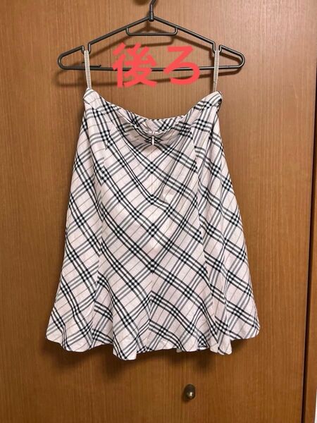 BURBERRY BLUE LABEL バーバリーブルーレーベル 膝丈スカート ピンク 20年の中古品 ゆうパケットプラス込
