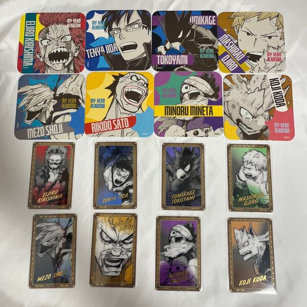 ヒロアカ 原画展 アートコースター 箔押しクリアカードコレクション