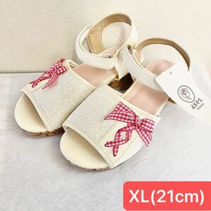 【新品・タグ付き】axes femme ふくれJQ×編み上げサンダル