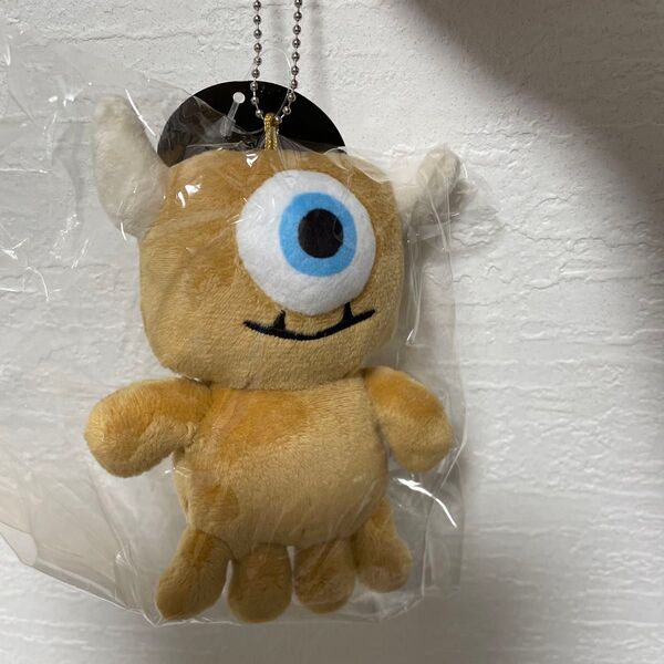 モンスターズインク ぬいぐるみキーホルダー リトルマイキー ピクサー PIXAR ファスナーポケット付き 小物入れ 771359