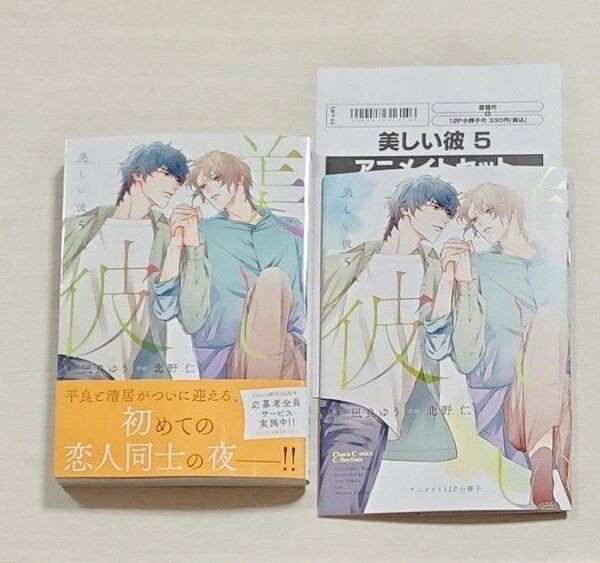 美しい彼 5 アニメイトセット 北野仁 凪良ゆう