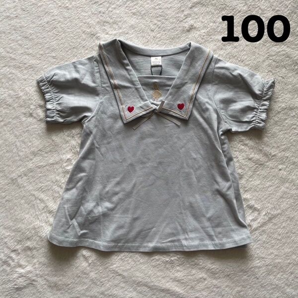 バースデイ cottoli コトリ アリス セーラー チュニック 100