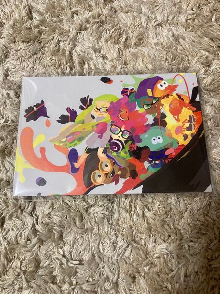 Nintendoストア 会員限定 プラチナポイント交換品 スプラトゥーン ポストカードセット