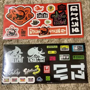 スプラトゥーン3 2 イカすテッカー(3種セット) セット出品