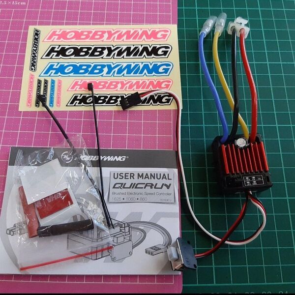 ホビーウイング アンプ ② WP 1060 クイックラン esc ラジコン yd-2 TT02 TT01 cc-01 cc-02