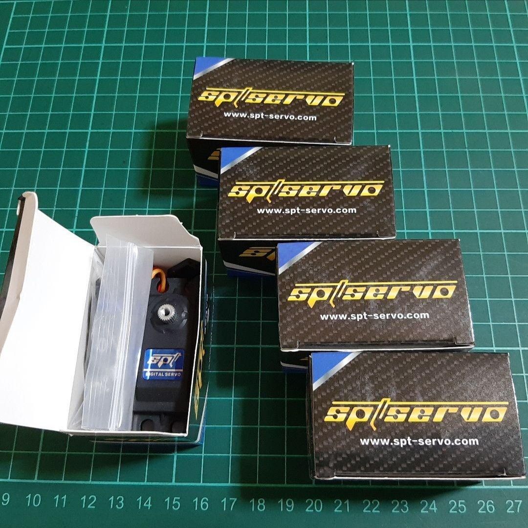 3個 SPT4412LV ハイ スペック サーボ ロープロ ラジコン YD-2