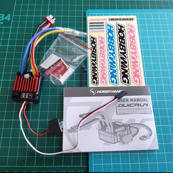 ホビーウイング アンプ ① WP 1060 クイックラン esc ラジコン yd-2 TT02 TT01 cc-01 cc-02