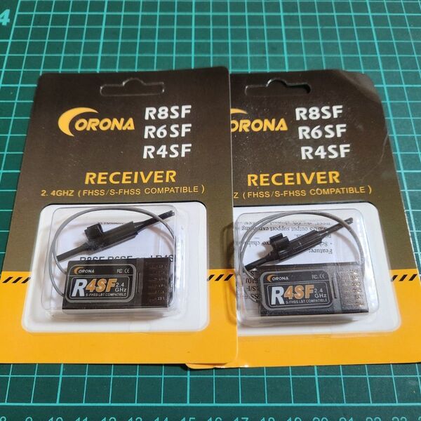 ■2個■ Corona R4SF 4CH「S.BUS」 2.4G 受信機 ラジコン Futaba プロポ 送信機 S-FHSS