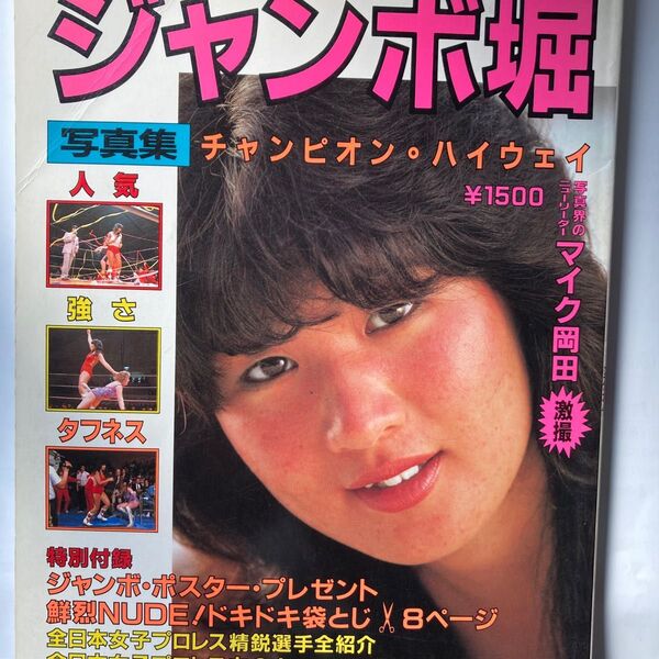 全日本女子プロレス青春ドラマ ザネスター・ジャンボ堀 写真集